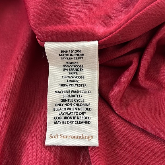 NWT Soft Surroundings Niran Maxi Dress - Picture 6 of 7